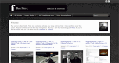 Desktop Screenshot of benfeist.com